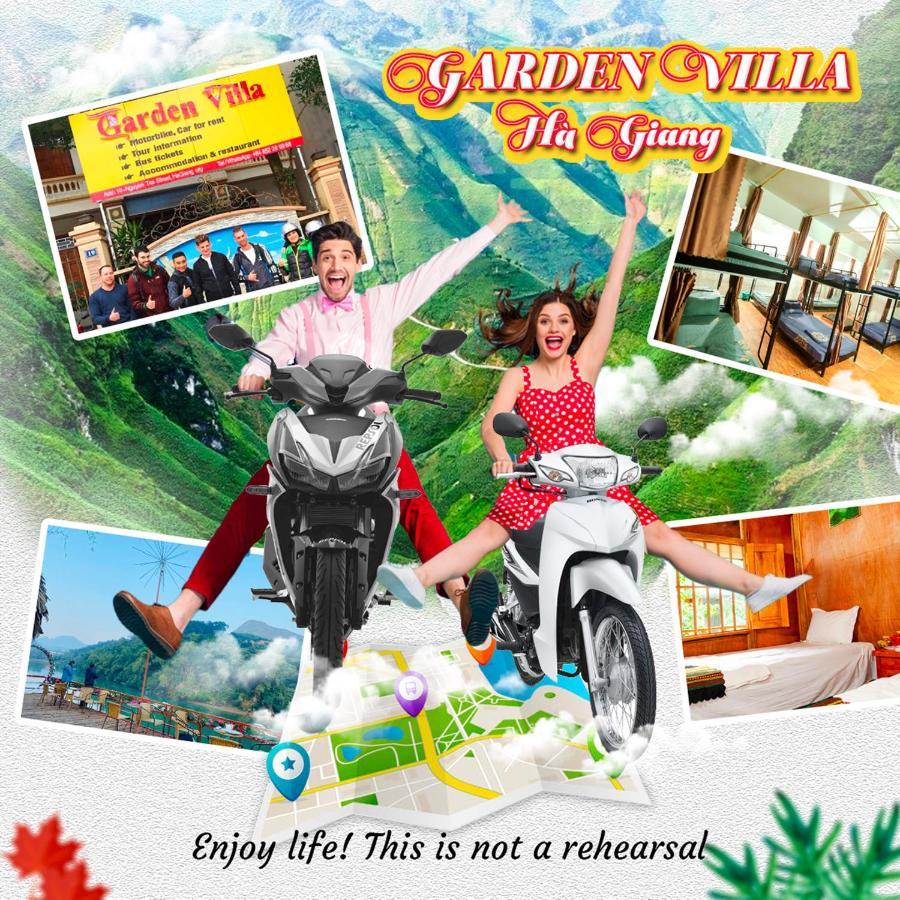 Garden Villa Homestay And Tour Motorbike&Car For Rent Ha Giang Exterior photo